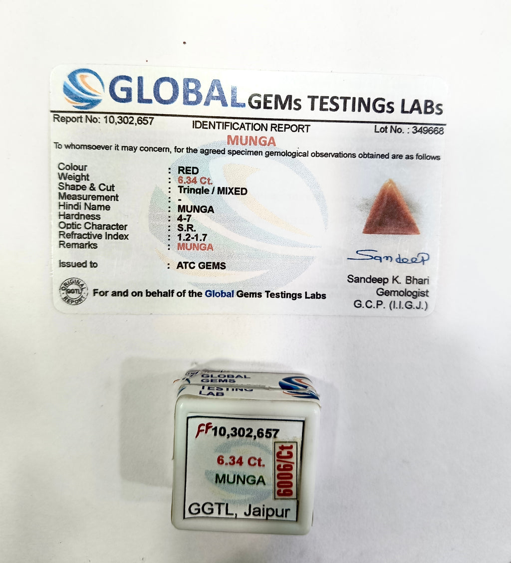 Original Munga 6.34 Carat