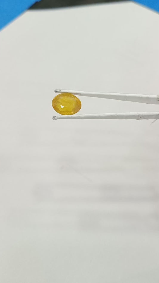 Bangkok Pukhraj 8.14 Carat