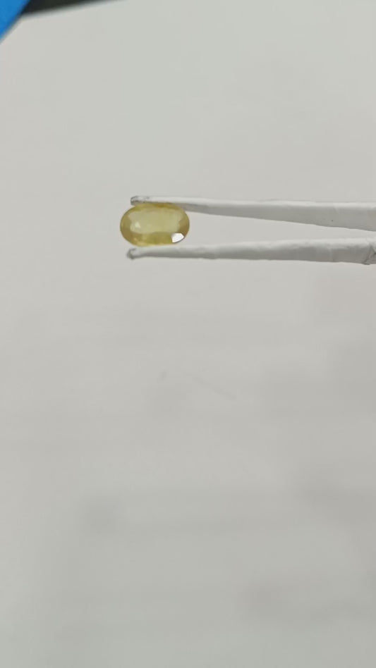 Bangkok Pukhraj 3.89 Carat